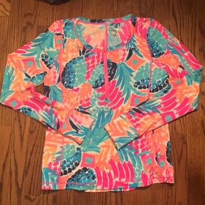 EUC Lilly Pulitzer Luxletic Sunguard, size L